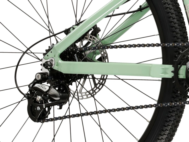 Kaseta Shimano i łańcuch napędu 1x7 w KROSS Spade 1.0