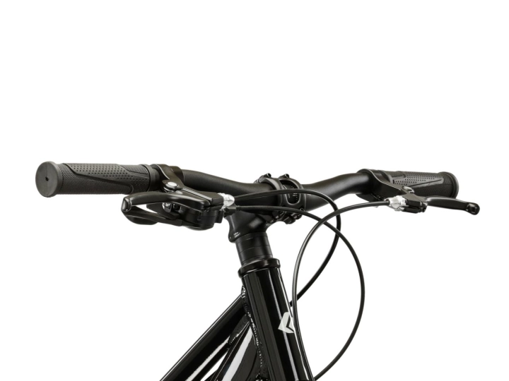 Kierownica z manetkami Shimano M315 i chwytami Kross