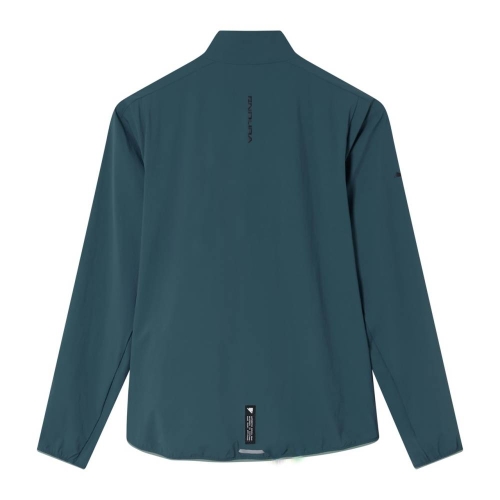 Tył kurtki rowerowej Endura Alltrack Ride GT z odblaskowymi detalami