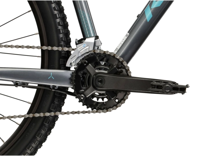 Napęd Shimano 2x8 i korba Prowheel w KROSS Lea 4.0