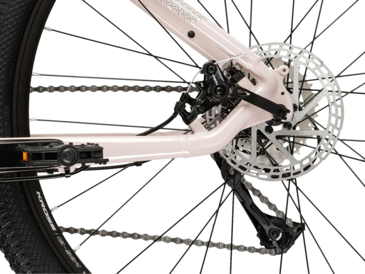 Mechaniczne hamulce tarczowe w rowerze KROSS Lea 3.0