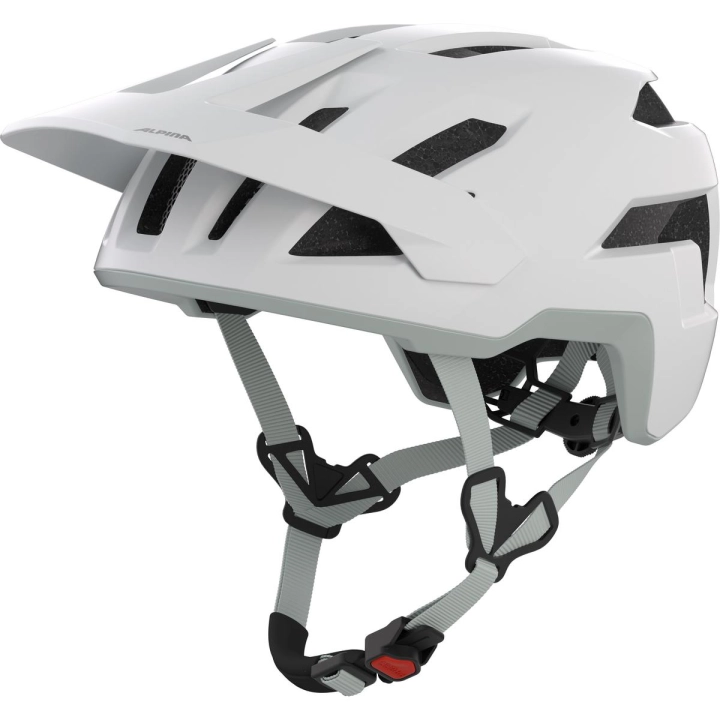 Kask rowerowy MTB Alpina Taunus White-Smoke-Grey Matt e-bike