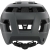 Kask rowerowy Alpina Taunus Midnight-Grey Black Matt – widok od tyłu prezentujący głęboki profil ochronny potylicy i pokrętło systemu regulacji 3D Fit.