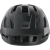 Kask MTB Alpina Taunus Black-Grey Matt ujęty z góry z widocznymi wlotami powietrza i odporną powłoką poliwęglanową Ceramic Shell.