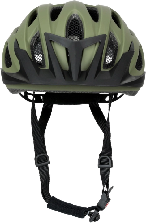 Kask rowerowy z daszkiem i moskitierą ALPINA MTB17 Olive Matt Cyclo Centrum