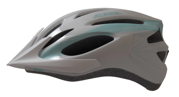Lekki kask na rower górski ALPINA MTB17 White-Lightblue w ofercie Cyclo Centrum Mielec.