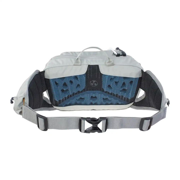 Saszetka rowerowa Evoc Hip Pack Pro z systemem wentylacji pleców Air Flow.