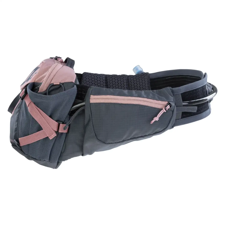 Rowerowa nerka biodrowa Evoc Hip Pack Pro 3L z systemem regulacji Venti Flap.