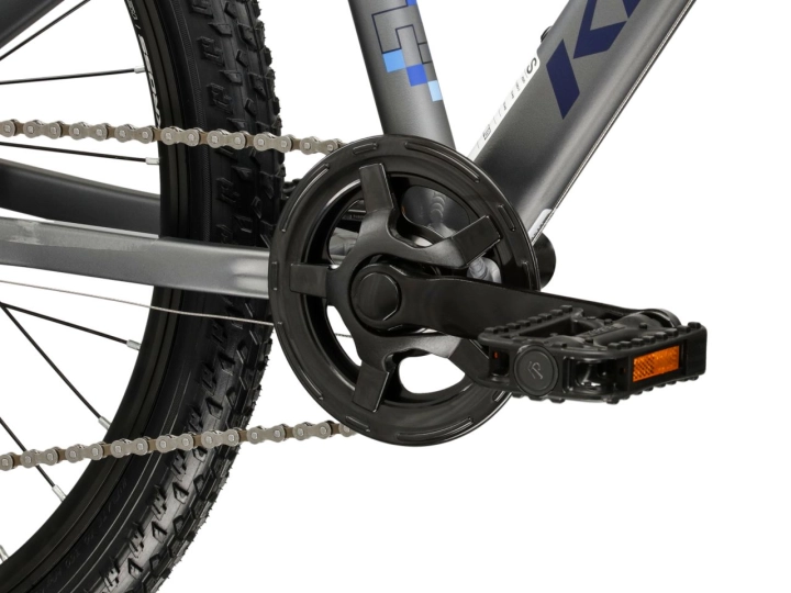 Jednorzędowy mechanizm korbowy Wheel Top w rowerze młodzieżowym KROSS Dust JR 1.0 24"