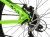 Tylna przerzutka Shimano Tourney TX800 i kaseta w rowerze zielonym KROSS Dust JR 1.0