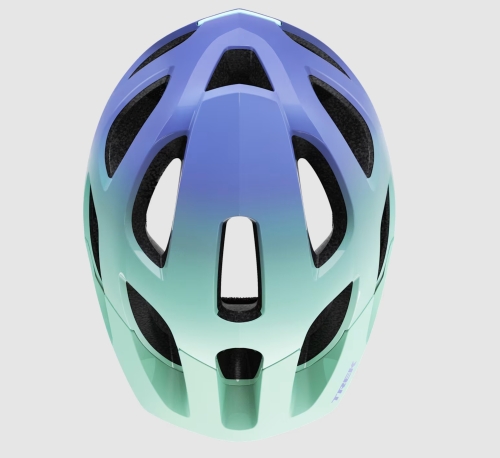 kask rowerowy dla dziecka TREK Tyro kaski dziecięce TREK zielono fioletowy