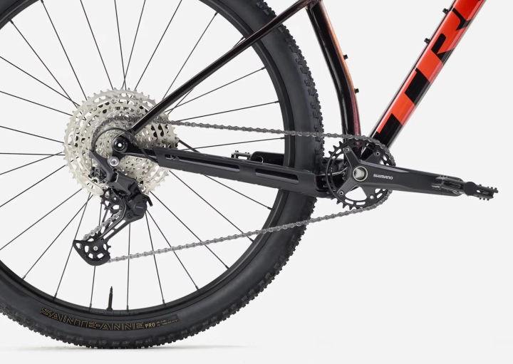 Napęd 1x12 przerzutka i kaseta Shimano Deore w rowerze TREK Procaliber 6