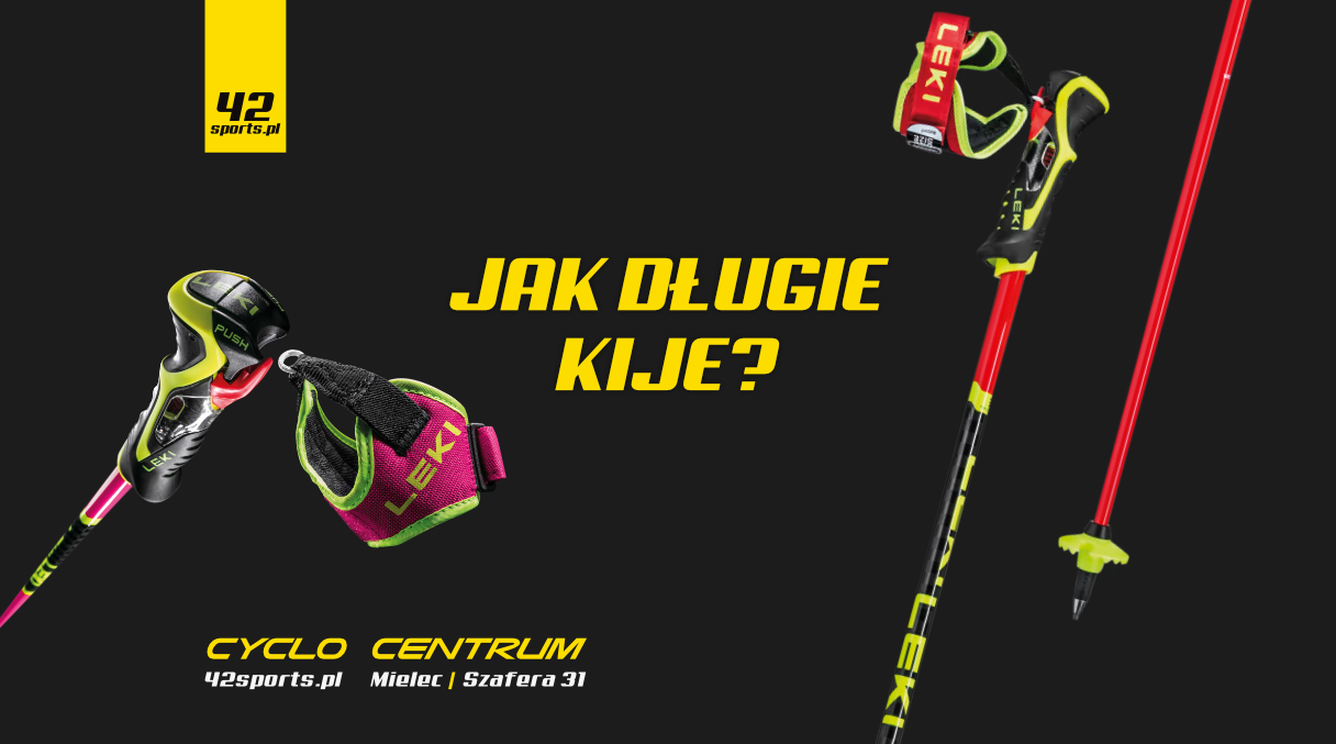 Jak dobrać długość kijów narciarskich?